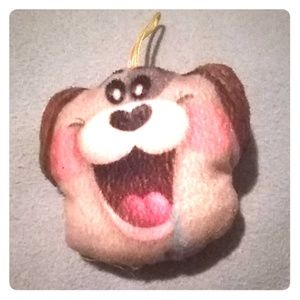 Slobbering puppy from the emoji movie